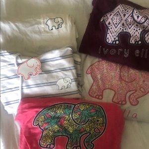 Ivory Ella long sleeved hoodies & T’s